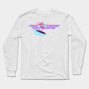 RIDE THE CRIME WAVE Long Sleeve T-Shirt